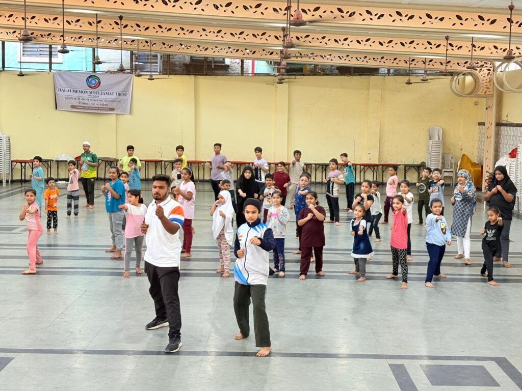 Halai Memon Lakadiya Hall Karate Activity 1